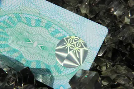 Card Printing with Hologram