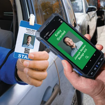 Handheld-Badge-Verification