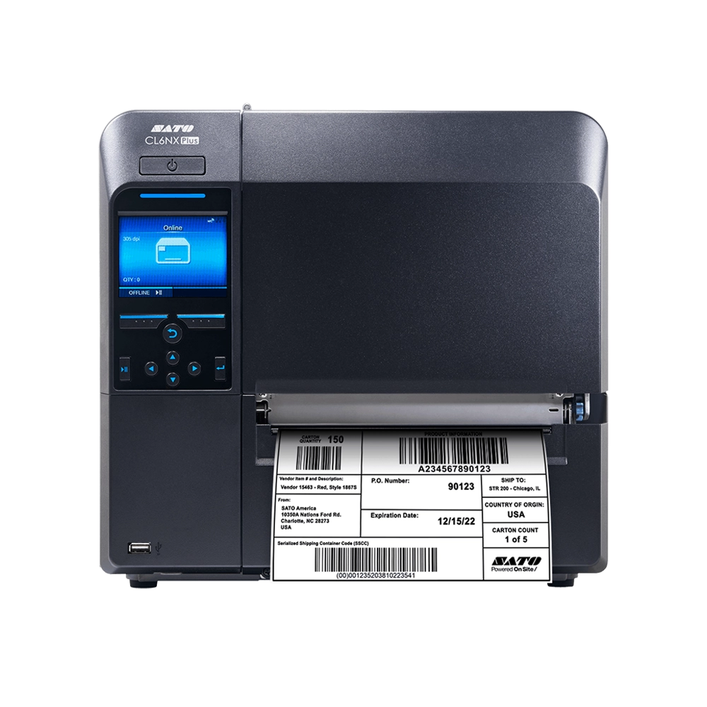 SATO CL6NX Plus industrial printer