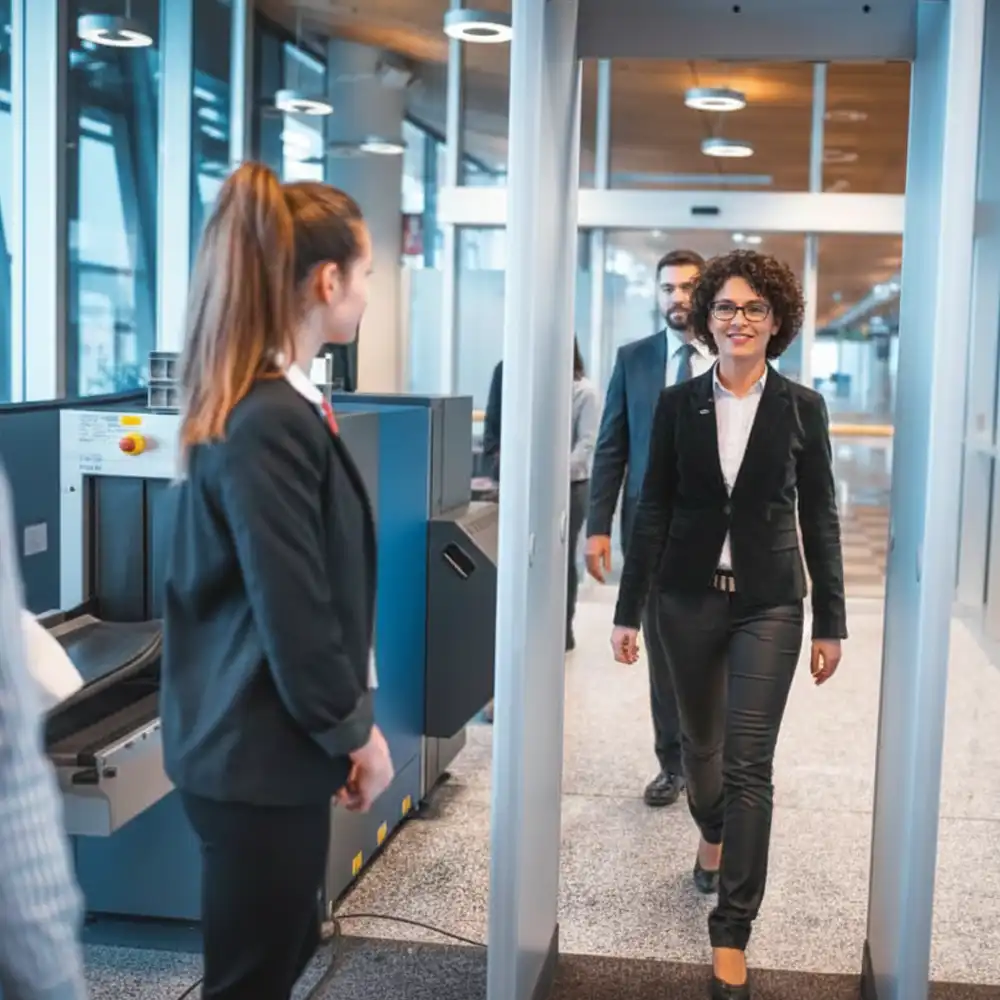 Walk Through Metal Detector Gates