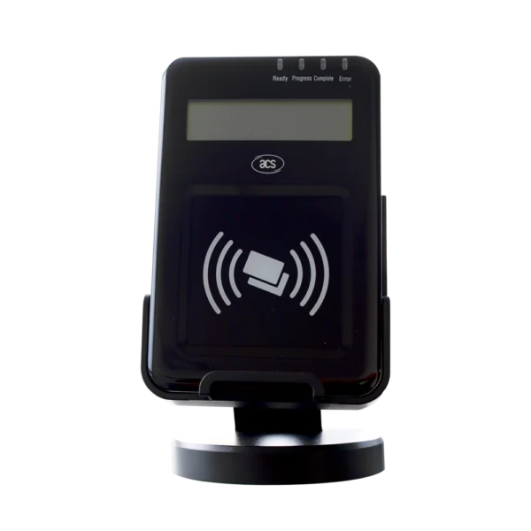 خواننده NFC USB ACS ACR1222L VisualVantage با صفحه نمایش LCD