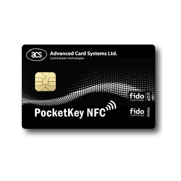 کارت کلید امنیتی ACS PocketKey NFC با گواهی FIDO