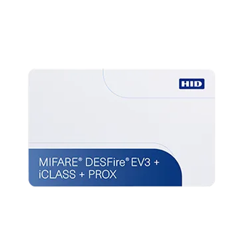 HID MIFARE DESFire EV3 + iCLASS + Prox