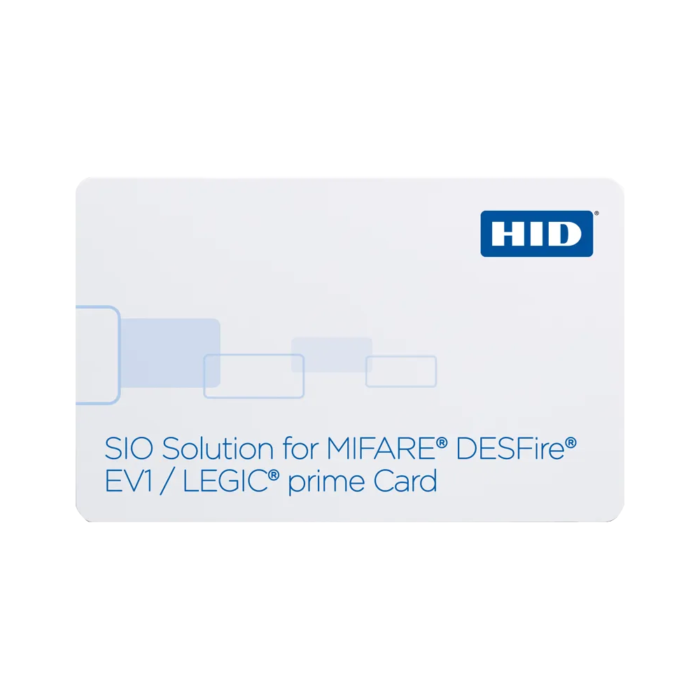 راهحل HID SIO برای MIFARE: DESFire EV1 + LEGIC prime 1024 293/296