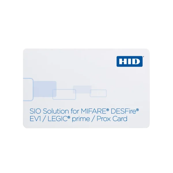 راه‌حل HID SIO برای MIFARE: DESFire EV1 + LEGIC prime 1024 + Prox Card 292/295