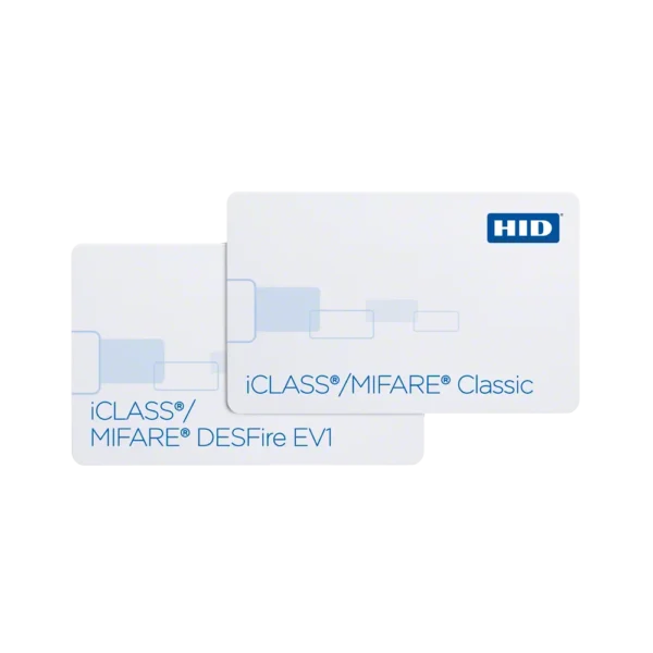 HID iCLASS + MIFARE Classic یا MIFARE DESFire EV1 مدل‌های 232، 242 و 243