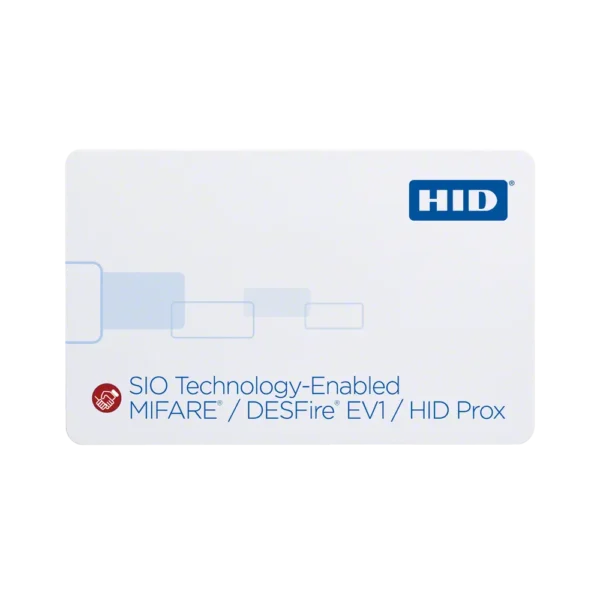 کارت HID iCLASS SE 38xx با قابلیت SIO و MIFARE:DESFire EV1 + Prox