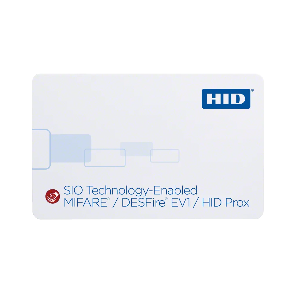 کارت HID iCLASS SE 38xx با قابلیت SIO و MIFARE:DESFire EV1 + Prox
