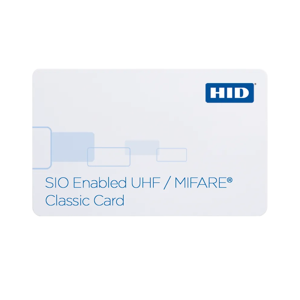 کارت کلاسیک UHF/MIFARE 603X با قابلیت SIO از HID iCLASS SE