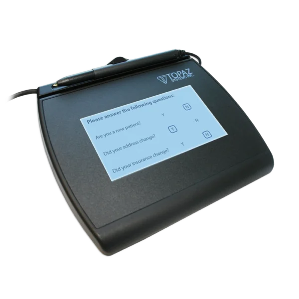 پد امضای LCD 4x3 Topaz T-LBK755 SignatureGem